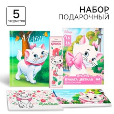 Подарочный набор для девочки, 5 предметов, коты аристократы Disney