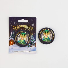 Магнит закатной Зимнее волшебство