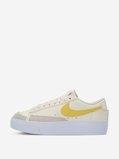 Кеды женские Nike Blazer Low Platform, Бежевый