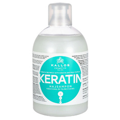 Шампунь для волос KALLOS COSMETICS Шампунь Keratin для сухих и поврежденных волос с кератином 1000.0