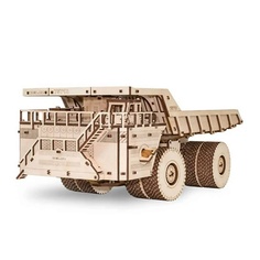 Конструктор EWA ECO-WOOD-ART Деревянный конструктор 3D BELAZ 75710 1.0