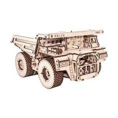 Конструктор EWA ECO-WOOD-ART Деревянный конструктор 3D BELAZ 75600 1.0