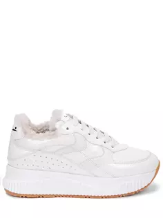 Кроссовки кожаные на меху Voile Blanche