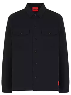 Рубашка Regular Fit хлопковая Hugo