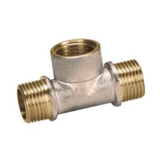 Тройник 3/4", ш-ш-ш, латунь, Frap