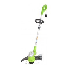 Триммер электрический, Greenworks, GST5033M Deluxe, 21277, 0.68 л.с., 500 Вт, D-ручка, леска, неразборный вал