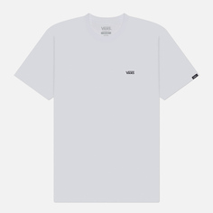 Мужская футболка Vans Left Chest Logo, цвет белый