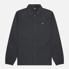 Мужская куртка ветровка Dickies Oakport Coach, цвет серый