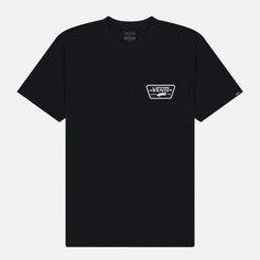 Мужская футболка Vans Full Patch Back, цвет чёрный