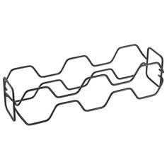Подставки для бутылок держатель для бутылок METALTEX Hexagon Lava 5 секций 43x12x11см нерж.сталь, полимерное покрытие