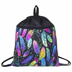 Мешки для обуви мешок для обуви BRAUBERG Feathers 49х41см полиэстер