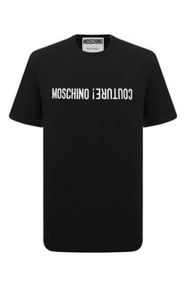 Хлопковая футболка Moschino