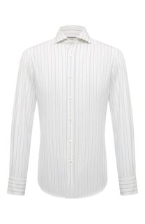 Хлопковая рубашка Brunello Cucinelli