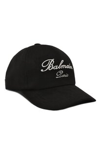 Хлопковая бейсболка Balmain