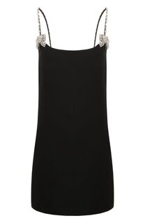 Платье из шерсти и хлопка Valentino