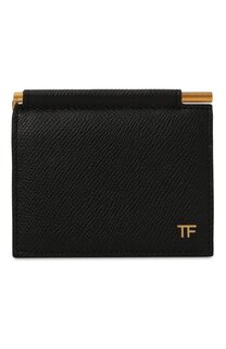 Кожаный зажим для купюр Tom Ford