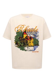 Хлопковая футболка Rhude