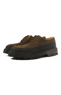 Замшевые дерби Kiton