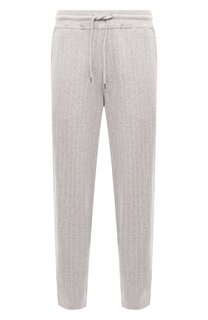 Брюки из хлопка и кашемира Brunello Cucinelli