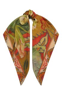 Шелковый платок Настурция Gourji