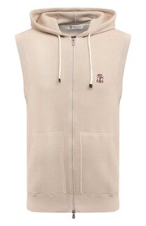 Хлопковый жилет Brunello Cucinelli
