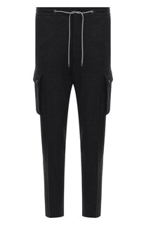 Шерстяные брюки-карго Corneliani