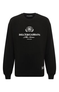 Хлопковый свитшот Dolce & Gabbana