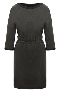 Платье из шерсти и кашемира Emporio Armani