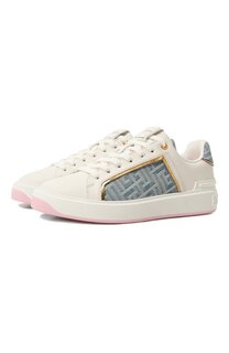 Кожаные кеды B-Court Balmain
