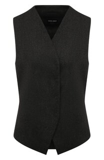 Жилет из шерсти и кашемира Giorgio Armani