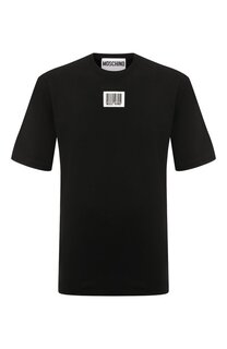 Хлопковая футболка Moschino