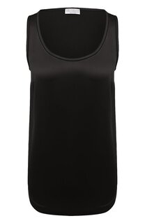 Шелковый топ Brunello Cucinelli