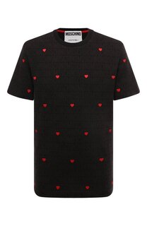 Хлопковая футболка Moschino