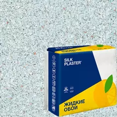 Жидкие обои Silk Plaster Absolute А242 1.1 кг цвет морской волны