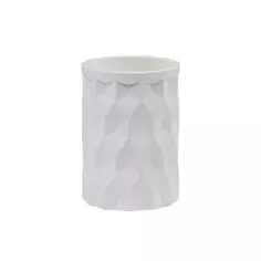 Стакан для зубных щёток Fixsen Diamond White FX-461-3, пластик, цвет белый