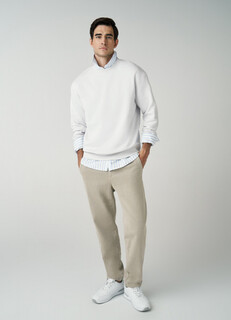 Базовая толстовка, Белый Ostin