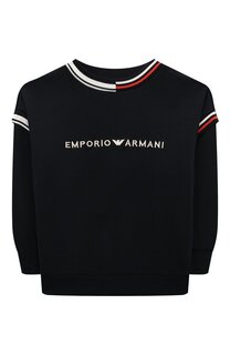 Хлопковый свитшот Emporio Armani