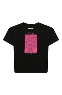 Хлопковая футболка MM6