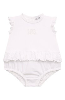 Хлопковое боди Dolce & Gabbana