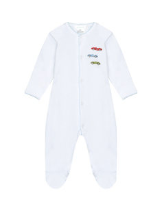 Комбинезон на кнопках, вышивка машинки Lyda Baby