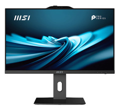 Моноблок 23.8 MSI Pro AP242P 14M AiO 9S6-AE0621-685 i5-14400/8GB/512GB SSD/UHD Graphics/FHD/WiFi/BT/cam/wireless kbd/mouse/noOS/black