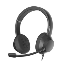 Гарнитура A4Tech Fstyler FH150U черная 2м накладная USB оголовье (2004917)