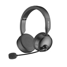 Гарнитура wireless A4Tech BH230 черная мониторная BT оголовье (2004924)