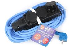 Удлинитель Power Cube PC-3GF-R-10(IP) 16А/3,5 кВт, 3р с/з, 10м, IP54 3*2,5 мм2