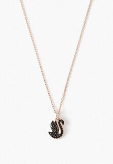 Подвеска Swarovski® Swan, родиевое покрытие