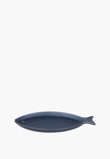 Блюдо сервировочное Myatashop "Морское" 32 см в форме рыбы из коллекции "Marine World Collection"