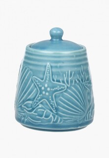 Сахарница Myatashop с крышкой "Морская" из коллекции "Marine World Collection"