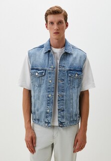 Жилет джинсовый Colins 010 WEST Oversize Lamoda Exclusive