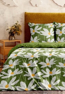 Постельное белье Евро Унисон 70х70 Сhamomile