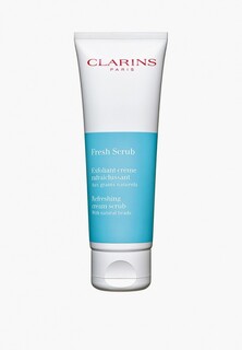Скраб для лица Clarins кремовой текстуры, с пробником увлажняющей эмульсии в подарок, 50 мл + 2 мл